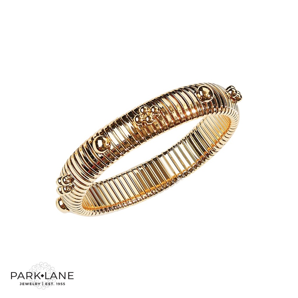 NWT Wilder Bracelet Bracelet Bubble Design Accents Gold Metal